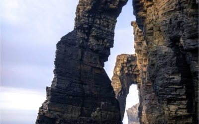The beach Las Catedrales